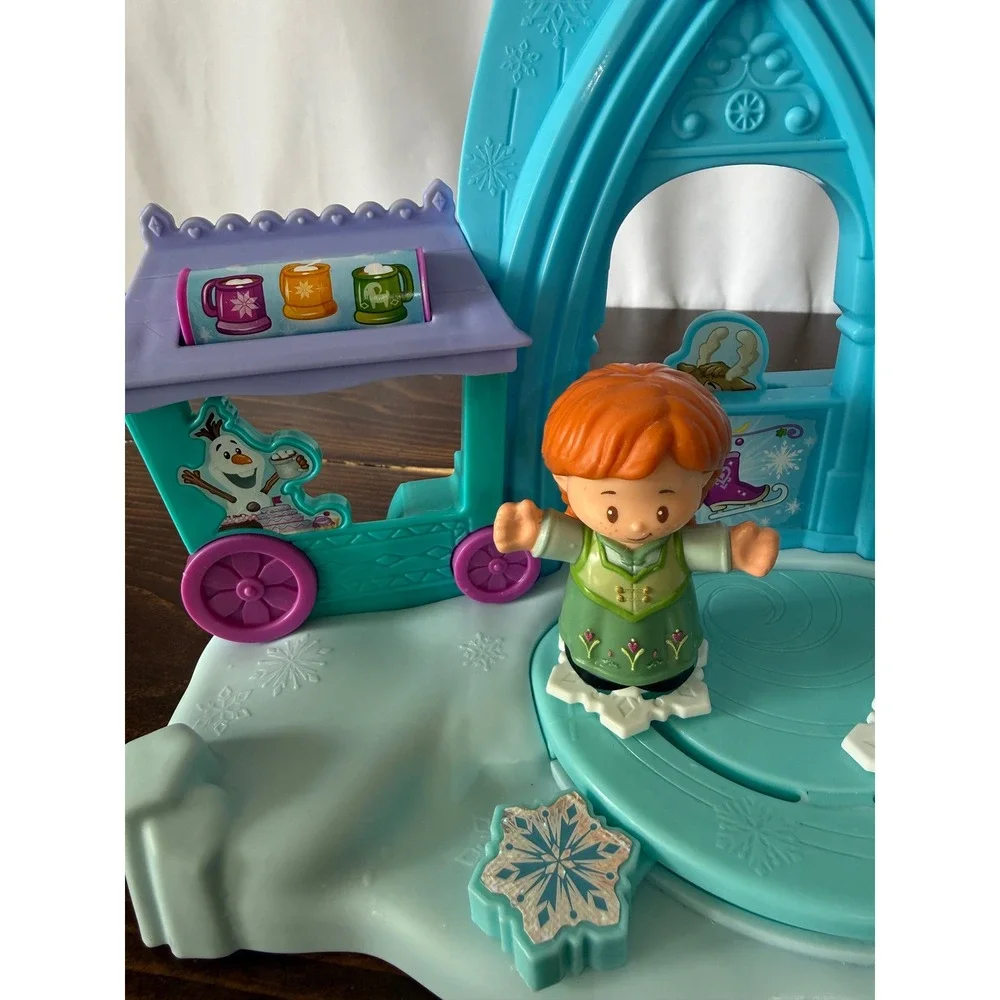 Fisher Price Little People Disney Frozen Elsa Ice Palace Playset Anna Elsa GMN61